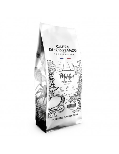 Café en grain collab Martin Page-Relo